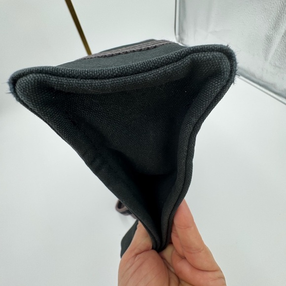 Authentic "HERMES" Fourre Tout Tote Bag Gray Canvas - Picture 5 of 15